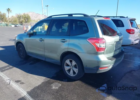 2015 Subaru Forester 2.5I Premium from USA, damaged, VIN JF2SJAGC2FH573196